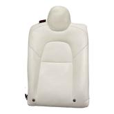 TESLA MODEL 32ND ROW SEATBACK - RIGHT HAND - PUR WHITE 7654332-02-C